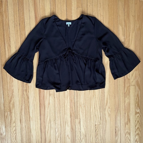 Tobi Blouse Tie Top - Picture 2 of 3